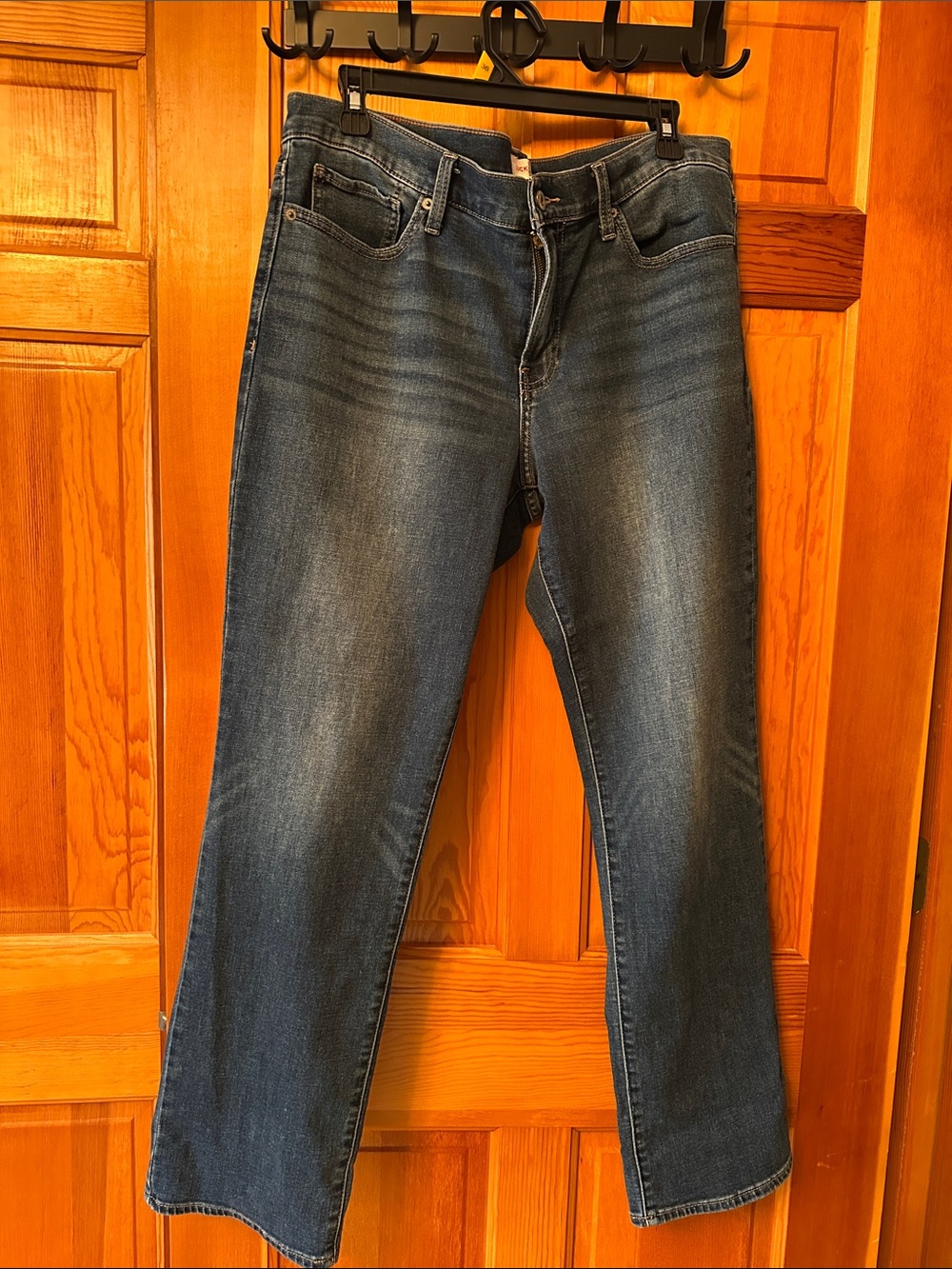 Lucky Brand Women's Relaxed Jeans - Dark Blue Wash